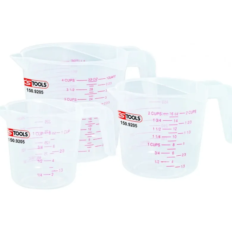 Jeu de verres doseurs - KS Tools | 150.9205