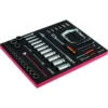 Jeu d'extracteur/cliquet à tête ronde/douilles, module mousse 3/3 Fit&Go - 58 pcs - Bahco | FF1A22