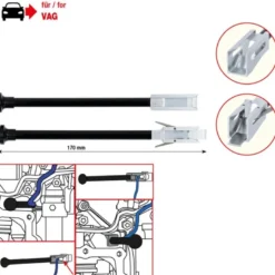 Jeu d’outils de montage et de démontage pour le connecteur de mécatronique VAG DSG - KSTools | 150.2495