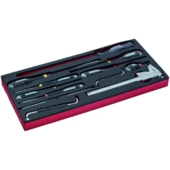 Jeu d’outils en pouces, module mousse pour nos caisses à outils métalliques 1483K & 1483KHD - 13 pcs - Bahco | FF3A02