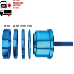Jeu d’outils pour le montage de bagues d’étanchéité pour Mercedes, 7 pcs - KSTools | 460.5580