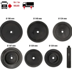 Jeu d’outils pour le montage de bagues d’étanchéité pour Volvo, 7 pcs - KSTools | 460.4050