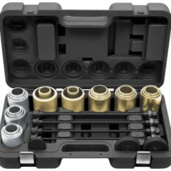 Jeu d'outils pour le montage et le démontage de roulements, joints et bagues - KS Tools | 700.1550