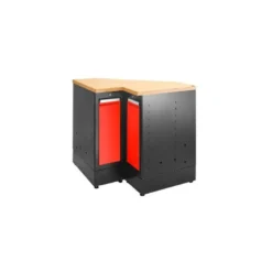 JLS3 CABINET D'ANGLE SIMPLE AVEC PLAN DE TRAVAIL EN BOIS RED - JETline - Facom France | JLS3-MBSCSW