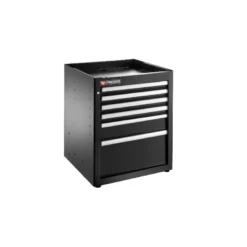JLS3 MEUBLE BAS SIMPLE A 6 TIROIRS NOIR - JETline - Facom France | JLS3-MBS6TBS