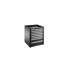 JLS3 MEUBLE BAS SIMPLE A 8 TIROIRS NOIR - JETline - Facom France | JLS3-MBS8TBS