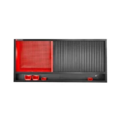 JLS3 MEUBLE HAUT A TRIPLE RIDEAU ROUGE - JETline - Facom France | JLS3-MHTR