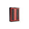 JLS3 MEUBLE HAUT SIMPLE A 2 PORTES VITREES ROUGE - JETline - Facom France | JLS3-MHSPV