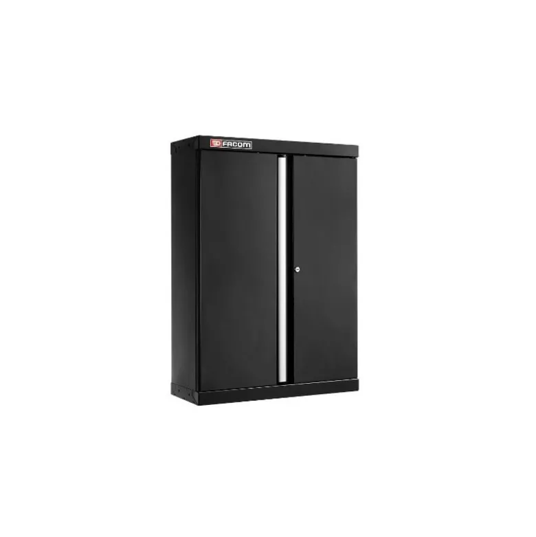 JLS3 MEUBLE HAUT SIMPLE A 2 PORTES PLEINES NOIR - JETline - Facom France | JLS3-MHSPPBS