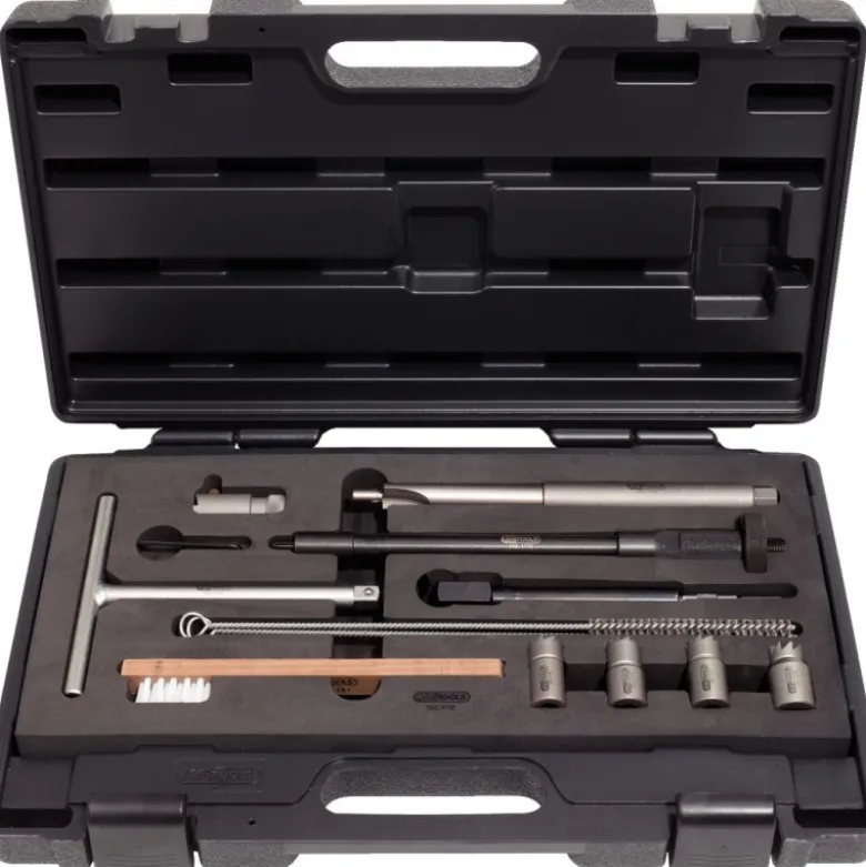 Kit de nettoyage pour sièges d injecteurs 13pcs - KS Tools | 152.1170