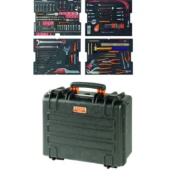 Kit d'outils aviation - 159 pcs/caisse rigide - Bahco | 4750RCHD01FF1