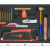 Kit d'outils de frappe/coupe mélangés, module mousse 3/3 Fit&Go - 16 pcs - Bahco | FF1A138