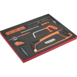 Kit d'outils de mesure et de coupe, module mousse 3/3 Fit&Go - 9 pcs - Bahco | FF1A115