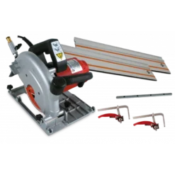KIT Scie Circulaire plongeante TC-180 - 1800W 230V - 2 guides 80 cm et serres joints - RUBI | 50994