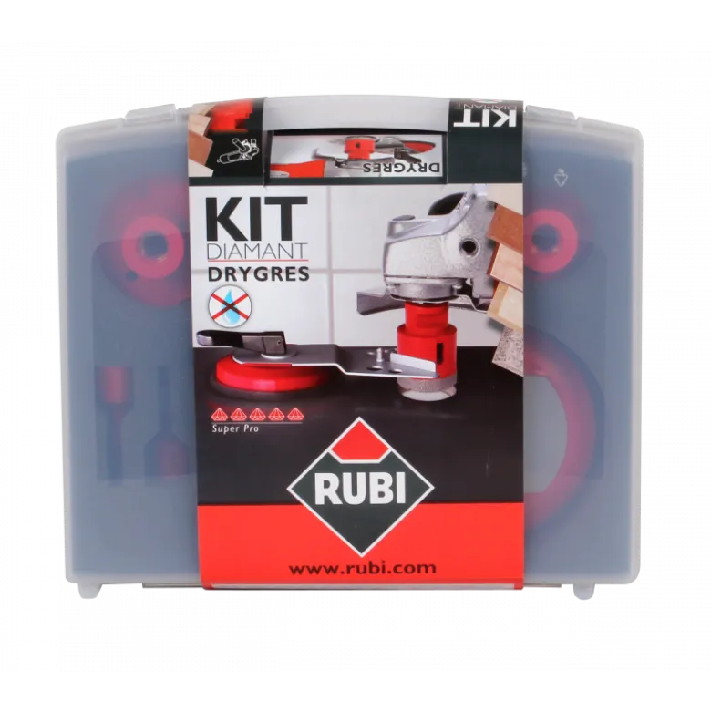 KIT 6 Trépans DRYGRES - RUBI | 50996