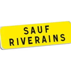 KM9 T1 900 JAUNE SAUF RIVERAINS TALIAPLAST | 525213