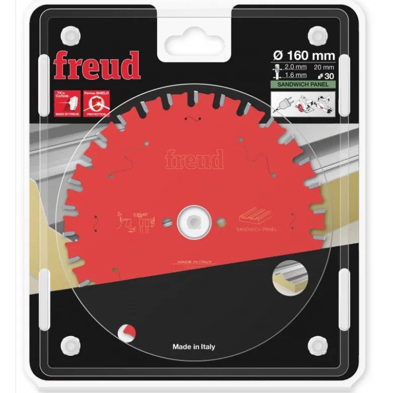 Lame de scie circulaire pour Panneaux Sandwich - FREUD | F03FS09852