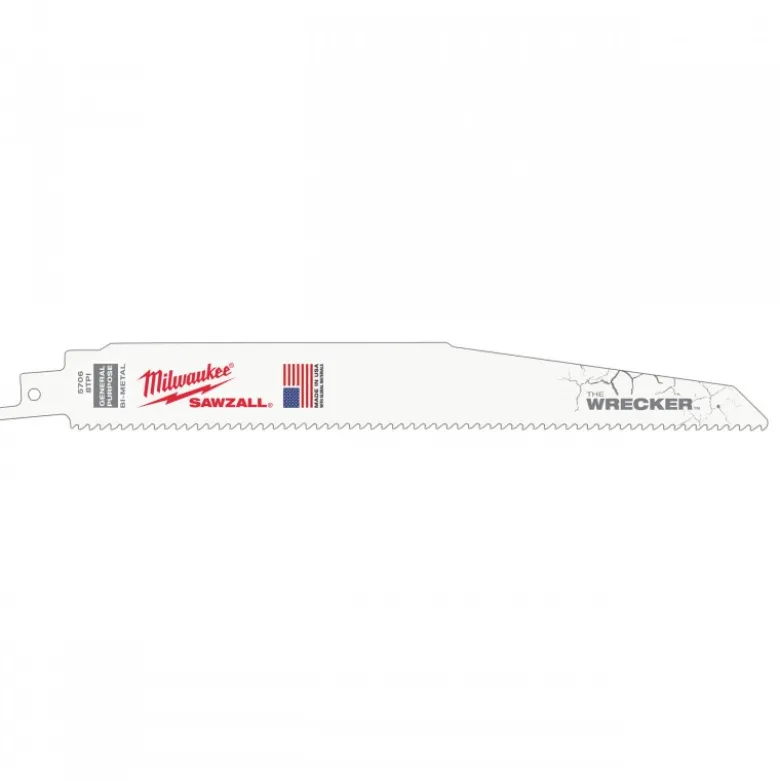 LAME SCIE SABRE WRECKER 300MM (X25) Milwaukee | 48008711