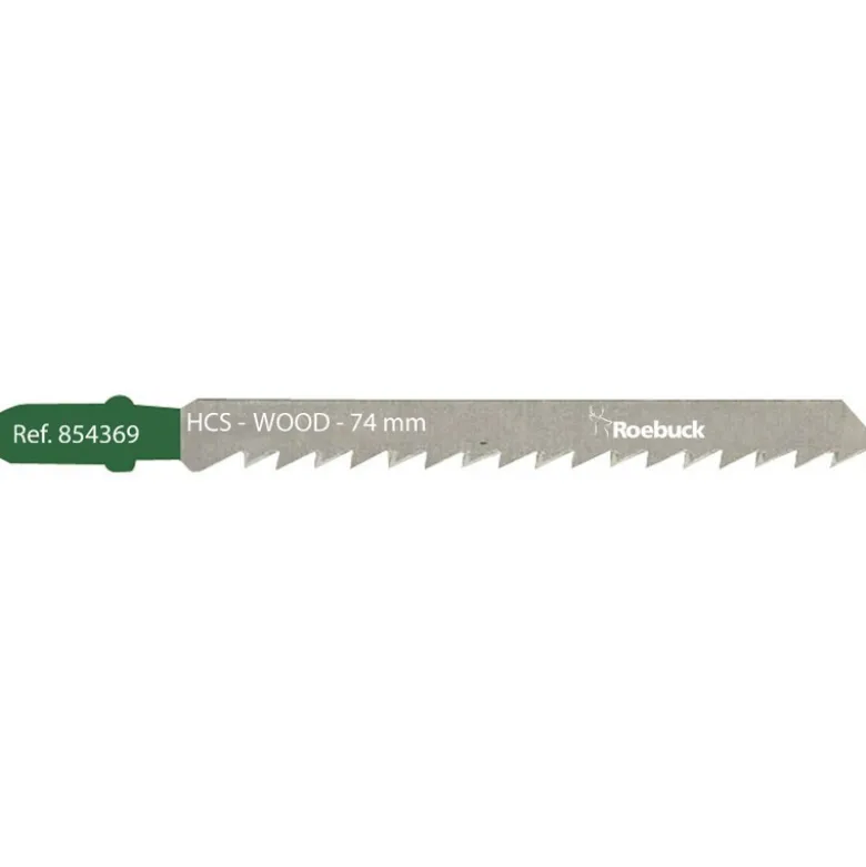LAME SCIE SAUTEUSE BOIS HCS CR ETUI DE 5 LAMES - ROEBUCK | 854369
