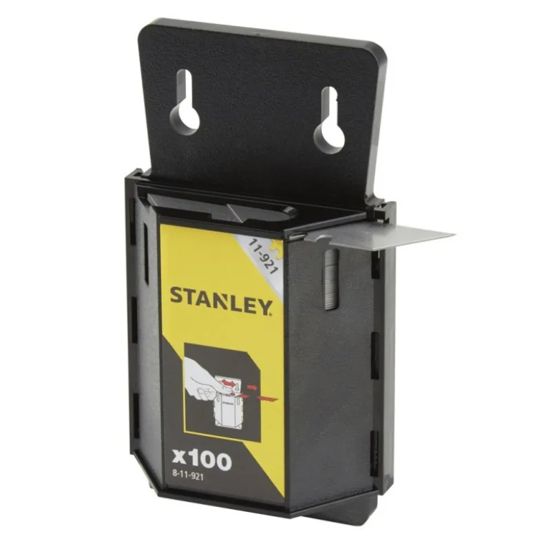 LAMES DE CUTTER, COUTEAUX 1992 AVEC TROU - 10 DISTRIBUTEURS 10 LAMES STANLEY 6-11-916