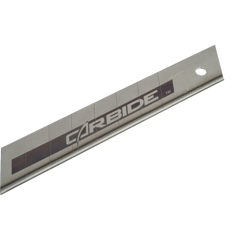 Lames de cutter Fatmax 18 mm au carbure de Tungstene - carte 10 lames - STANLEY | STHT2-11818