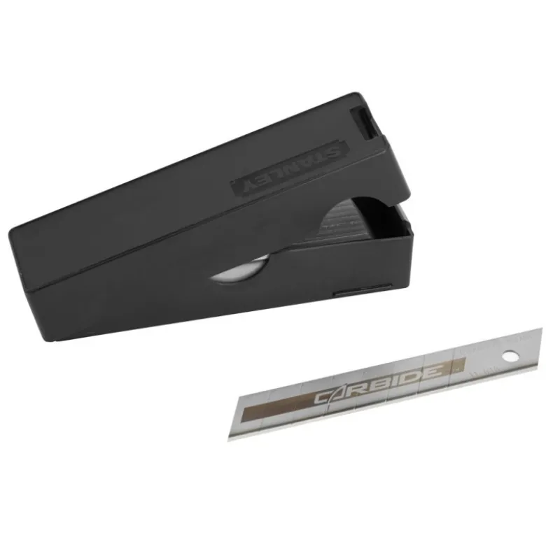 Lames de cutter Fatmax 18 mm au carbure de Tungstene - carte 50 lames - STANLEY | STHT8-11818