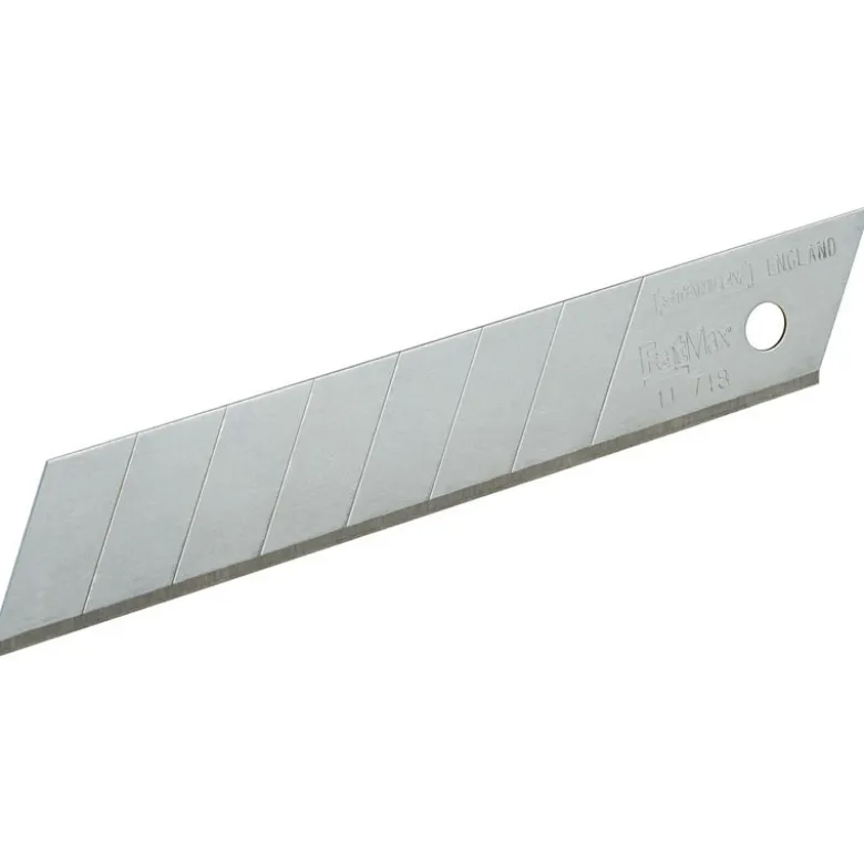 LAMES DE CUTTERS 18MM - ETUI 50 LAMES - STANLEY FATMAX 3-11-718