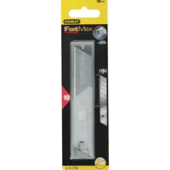 LAMES DE CUTTERS 18MM - ETUI 50 LAMES - STANLEY FATMAX 3-11-718