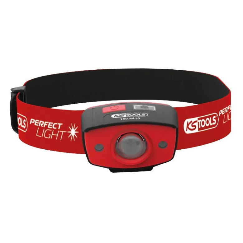 Lampe frontale perfectlight 120 lumens avec capteur de mouvement KSTools | 150.4410