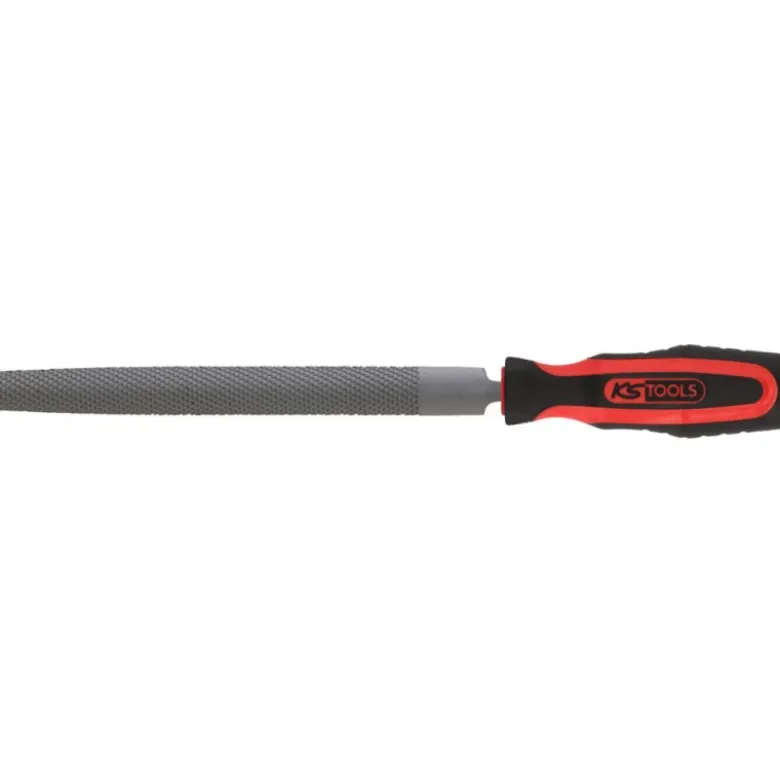 Lime demi-ronde douce emmanchée, L.250 mm KS Tools | 157.0116