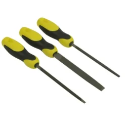 LIMES BATARDES 150MM - JEU DE 3 PIÈCES STANLEY 0-22-445