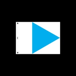 lime triangulaire demi douce emmanchée 200mm Facom | TRI.MD200EMA