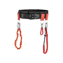 Longe 1,2 m Attache poignet et mousqueton 80mm en inox à vis (SLS) Facom | LAN-WRT1.2