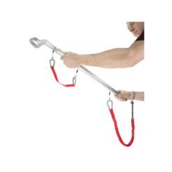 Longe 1,2 m Attache poignet et mousqueton 80mm en inox à vis (SLS) Facom | LAN-WRT1.2