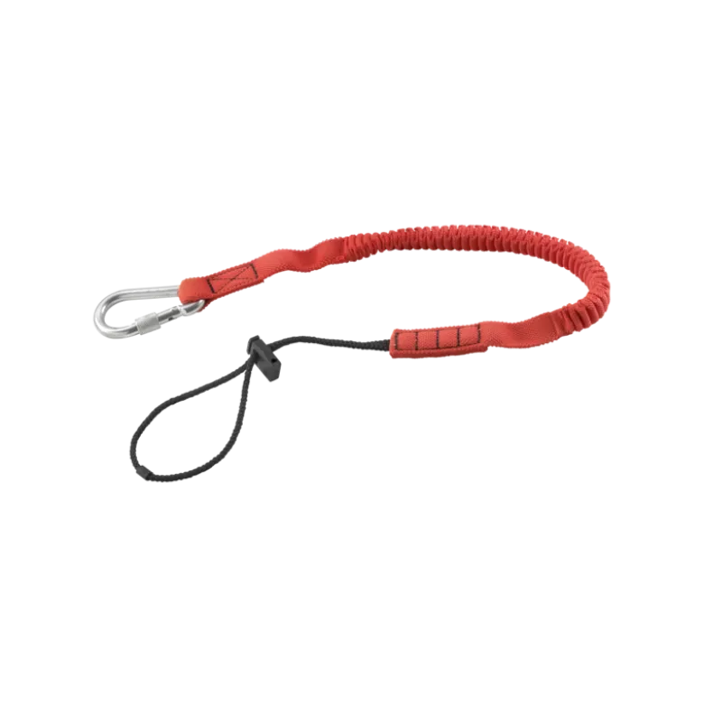 Longe 1,2 m Attache poignet et mousqueton 80mm en inox à vis (SLS) Facom | LAN-WRT1.2