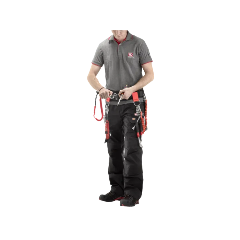 Longe 1,2 m Double mousquetons 80mm en inox à vis (SLS) Facom | LAN1.2