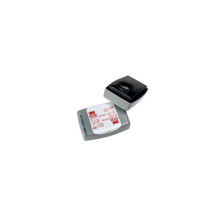 Lot de 2 filtres antipoussière dans un boitier 3M™ 6038 P3 et odeurs gênantes | 7000059883