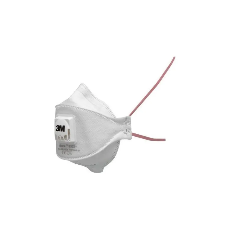 Lot de 10 masques antipoussière K9322 3M™ Aura™, FFP3, avec soupape, série 9332+ | 7100258913