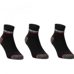 Lot de 3 paires de chaussettes de travail Quarter - FACOM | FX/1/CHLC/X3/RED