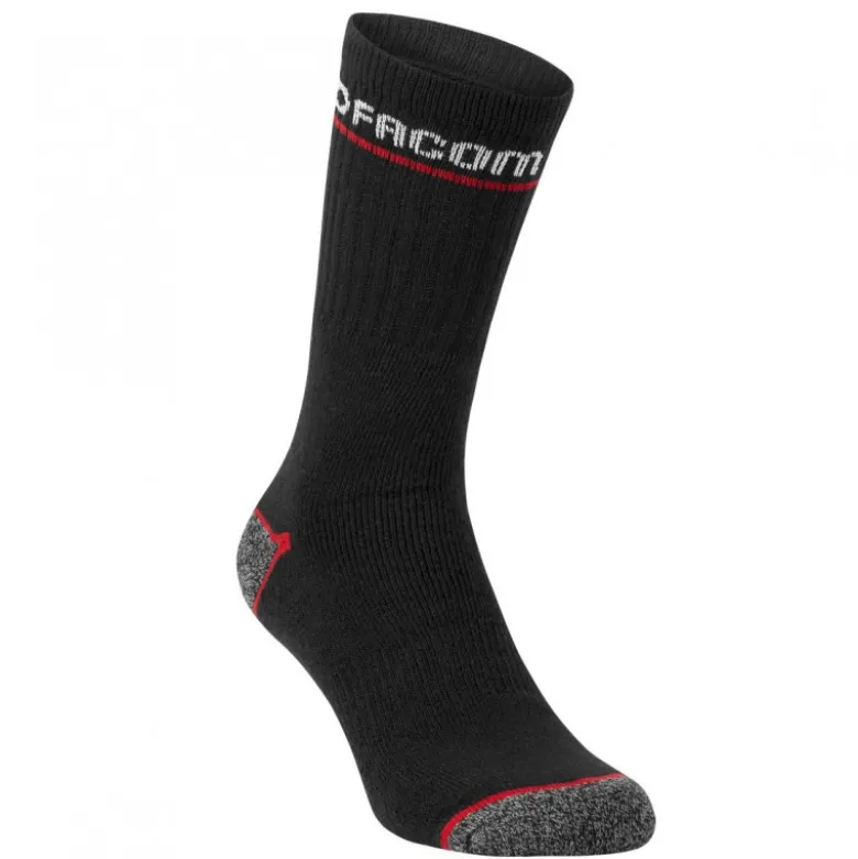 Lot de 3 paires de chaussettes de travail longues - FACOM | FX/1/CHS/X3/RED