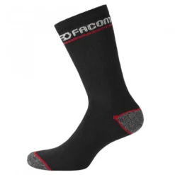 Lot de 3 paires de chaussettes de travail longues - FACOM | FX/1/CHS/X3/RED
