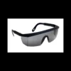 Lunette de sécurité -monture ECOLUX noire - oculaire teinté - LUX OPTICAL | 60363