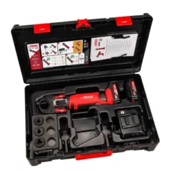 L2X Pince mère + R1/4-3/8-1/2-5/8"+2batt - VIRAX | 253586
