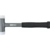 Maillet à embouts plastiques anti rebonds, manche acier, L, 295 mm, Ø 35 mm KS Tools | 140.5272