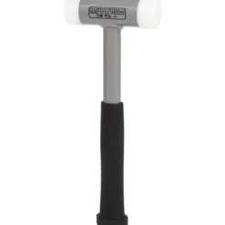 Maillet à embouts plastiques anti rebonds, manche acier, L, 295 mm, Ø 35 mm KS Tools | 140.5272