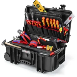 Mallette à outils "Robust26 Move" Électricien - Antichoc - Etanche poussière/eau - KNIPEX | 002133E