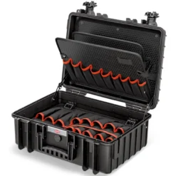 Mallette à outils "Robust23" - Vide - Antichoc - Etanche poussière et eau - KNIPEX | 00 21 35 LE
