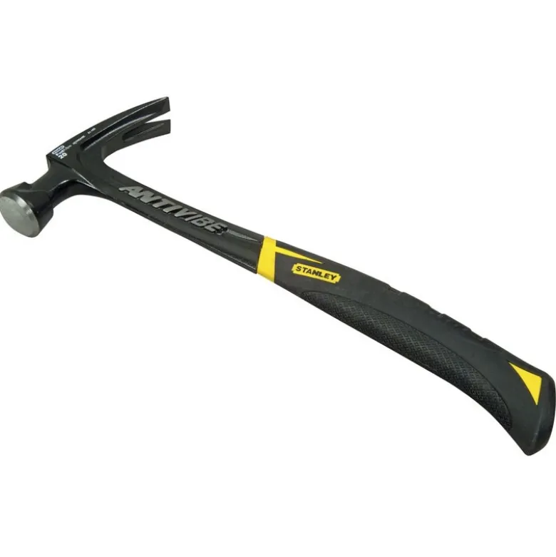 MARTEAU ARRACHE-CLOUS FORGÉ DROIT ANTIVIBE 450G STANLEY FATMAX FMHT1-51276