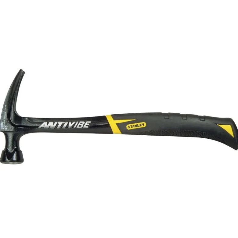 MARTEAU ARRACHE-CLOUS FORGÉ DROIT ANTIVIBE 570G STANLEY FATMAX FMHT1-51278