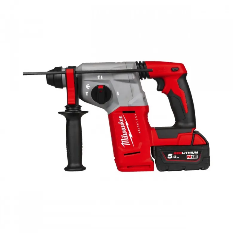 M18 BLH-502X Perforateur SDS+ 26mm BRUSHLESS,18V, 5.0Ah, HD Box Milwaukee | 4933478894
